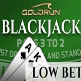 Blackjack Low Bets slot logo by Holland Power Gaming at Spinko Casino