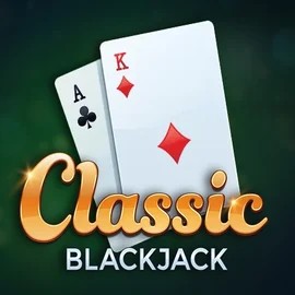 Classic Blackjack slot visual from Red Tiger Gaming available on spinkoo.de
